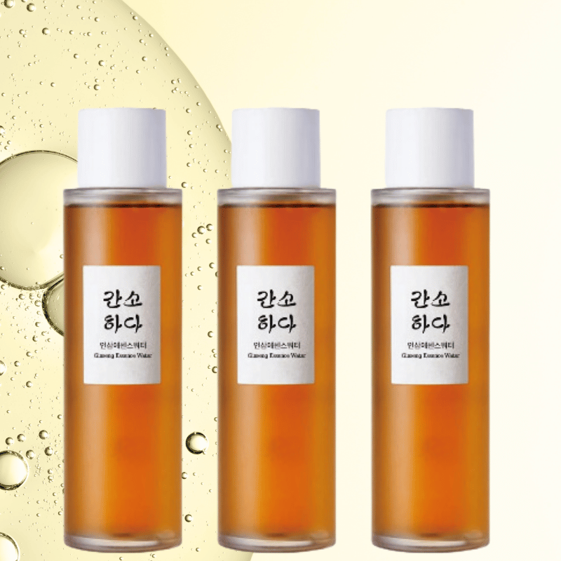 Tônico Facial Hidratante de Ginseng,  Hidrate, ilumine e Reduza Linhas Finas