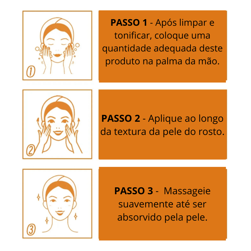 Sérum Facial de Vitamina C Antienvelhecimento