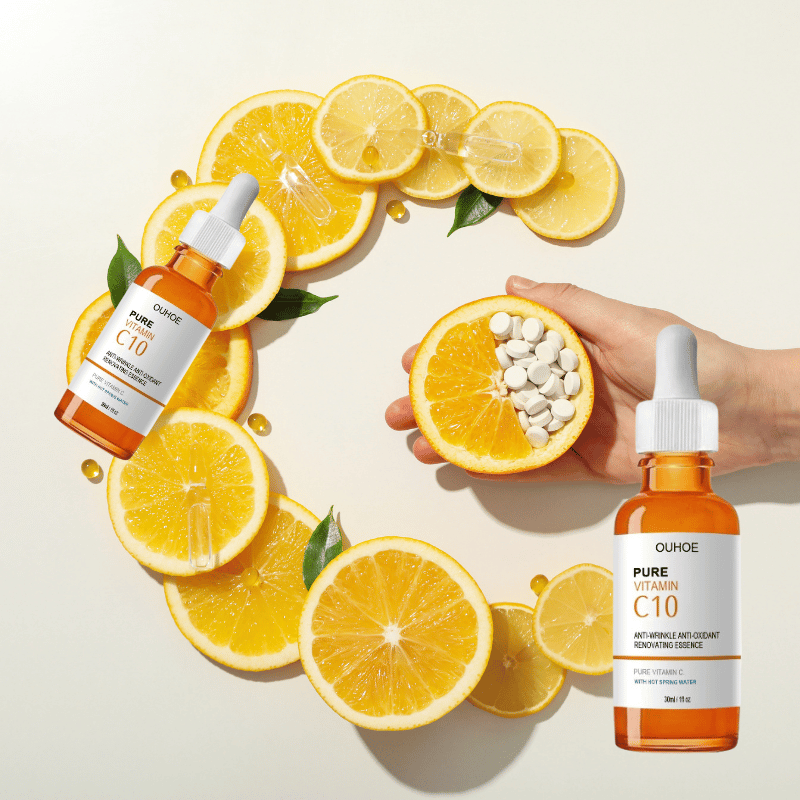 Sérum Facial de Vitamina C Antienvelhecimento