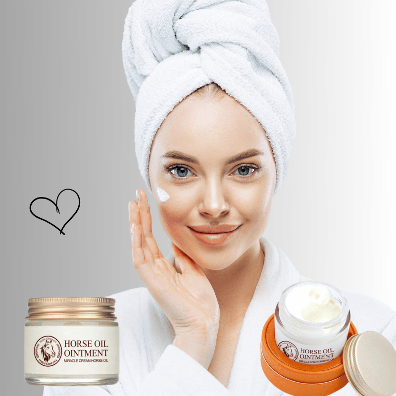 Creme Facial Hidratante  com Óleo de Cavalo