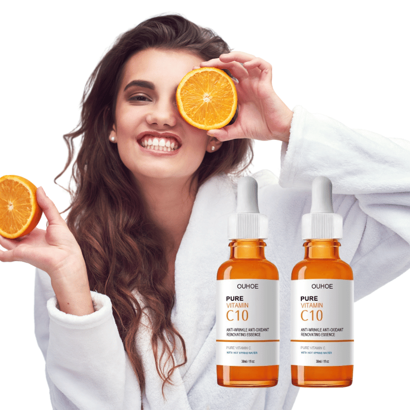 Sérum Facial de Vitamina C Antienvelhecimento