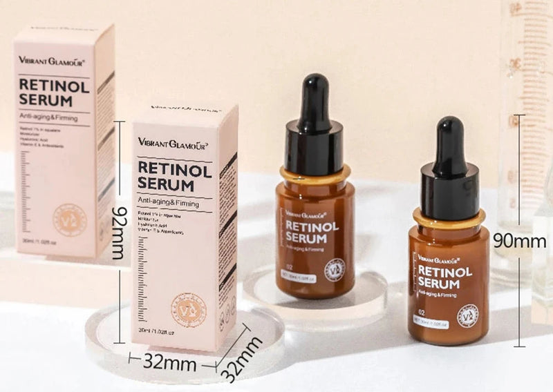 Sérum Facial de Retinol - Lifting e Antienvelhecimento